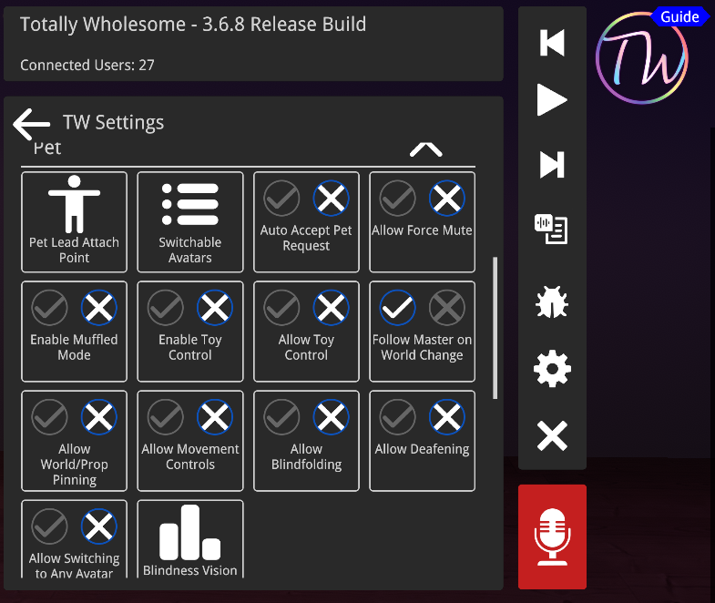 SettingsPetMenu