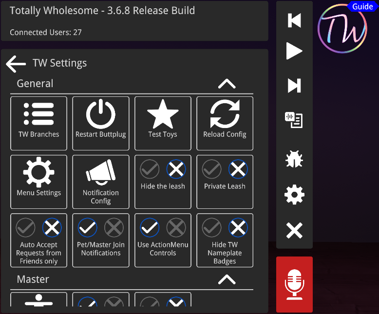 SettingsMainMenu